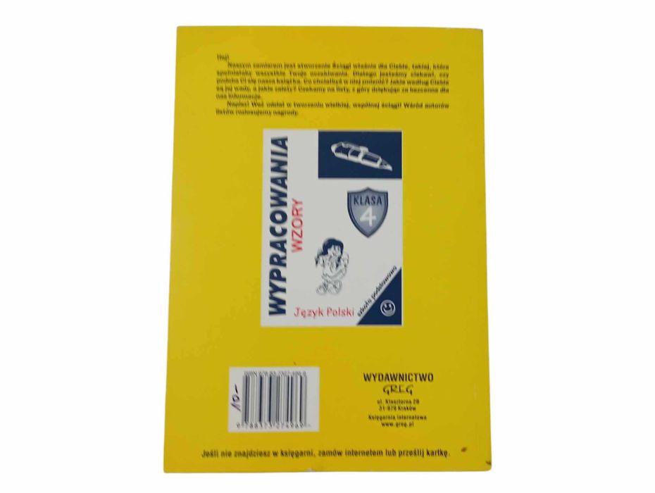 Książka Opracowania Język Polski w klasie 4