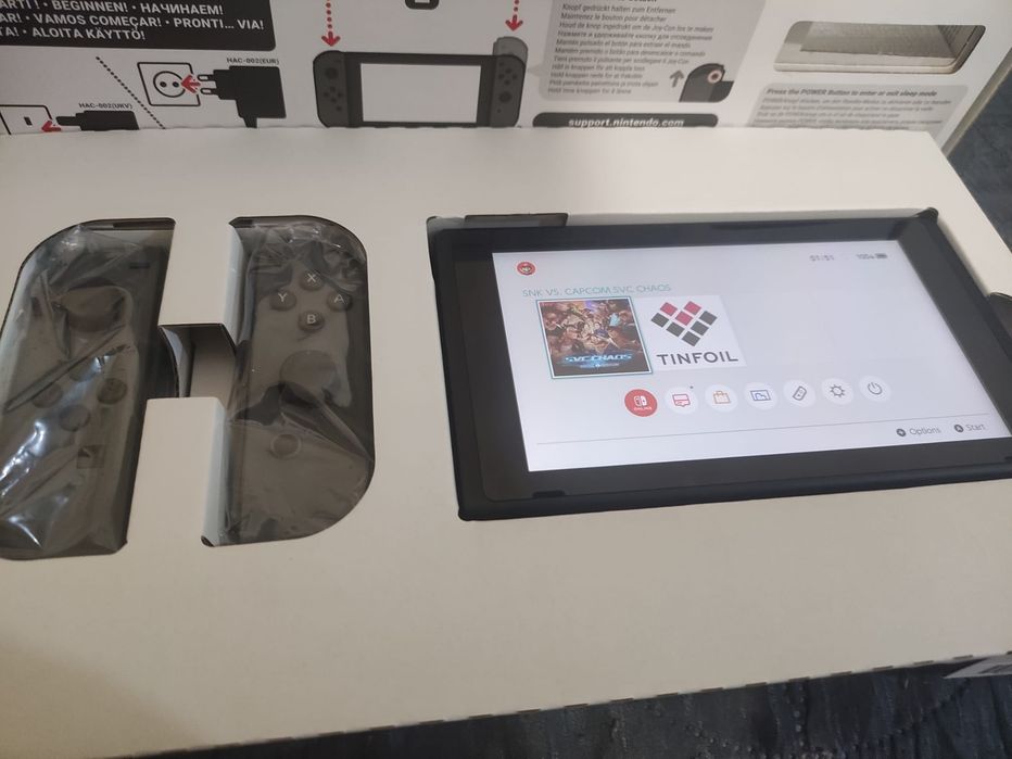 Nintendo switch V2 desbloqueada com chip64172195552257123