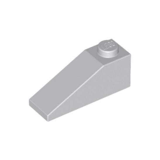 LEGO 4286 Skos 33 3 x 1 Light Bluish Gray 1szt.