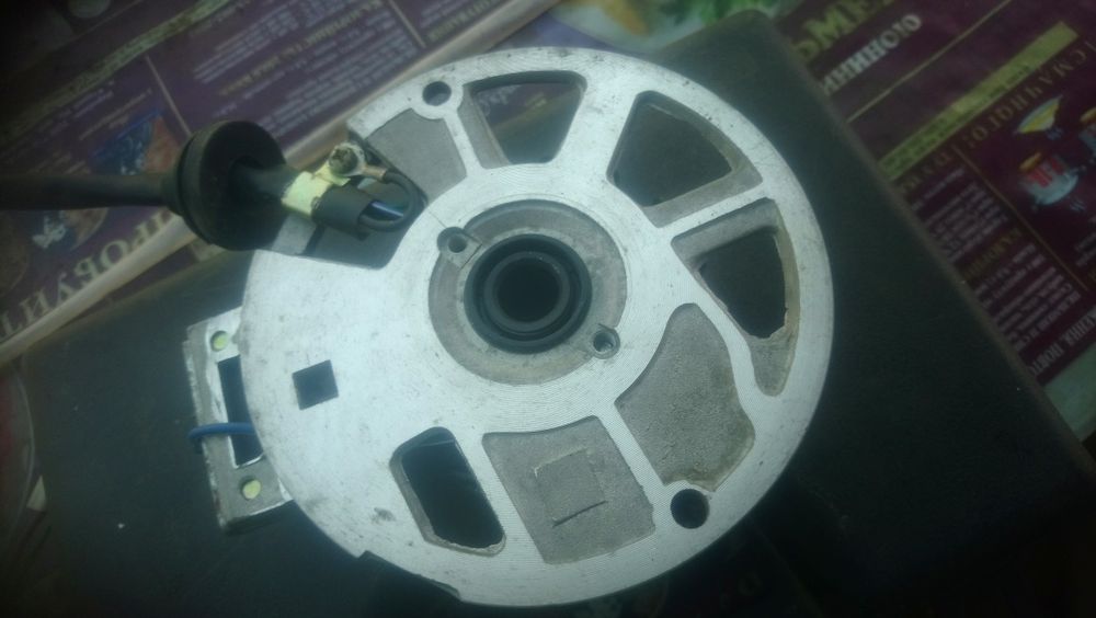 Статор магнето (генератора) Yamaha 3KJ (7 катушек разъем "мама/папа 3+