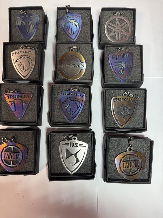 Премиальный титановый брелок (Handcrafted) в подарочной упаковке