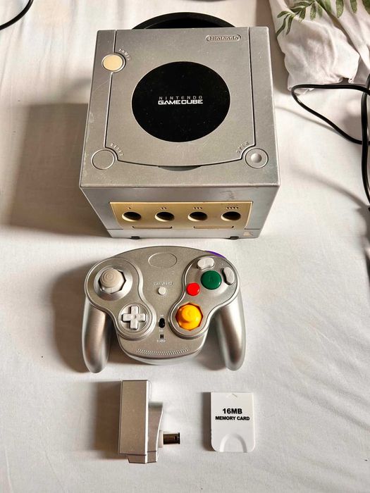 Nintendo GameCube konsola PAL Silver