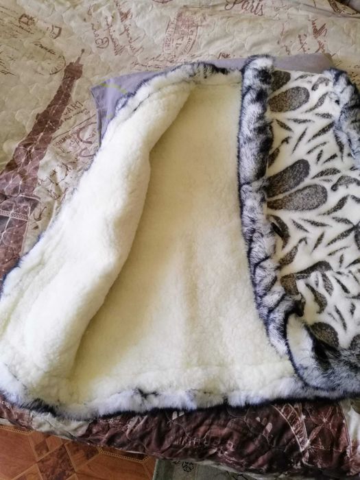 Жилетка  из овчины.