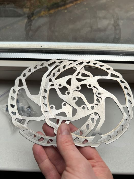 Гальмівні диски велосипедні Shimano SM-RT66-S 160mm 2шт.