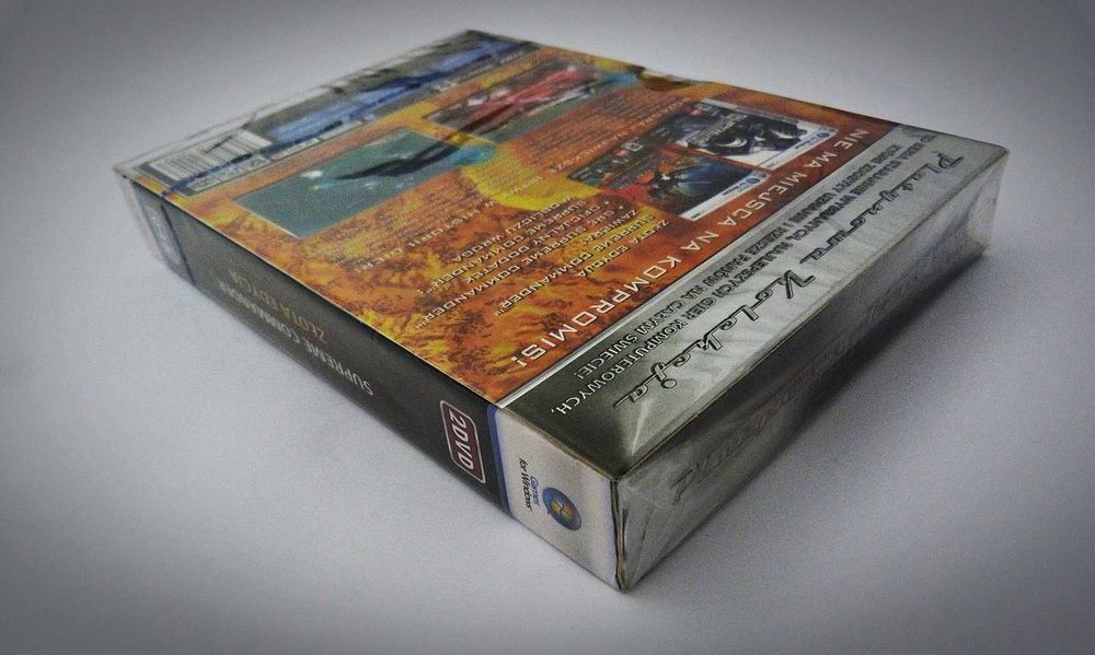 Supreme Commander + W Obliczu Wroga NOWA W FOLII Platynowa Kolekcja PL