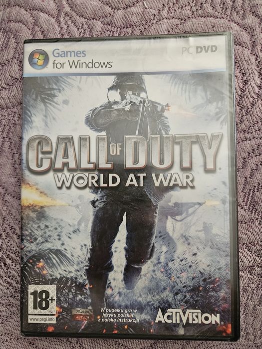Call of Duty World at War DVD folia