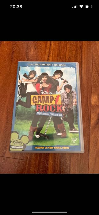 DVD Camp Rock com Jonas Brothers e Demi Lovato