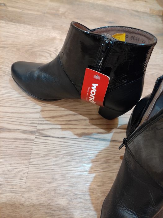 Модные Ботільони/кожа/37/23.5-24 см женская Модная обувь взуття