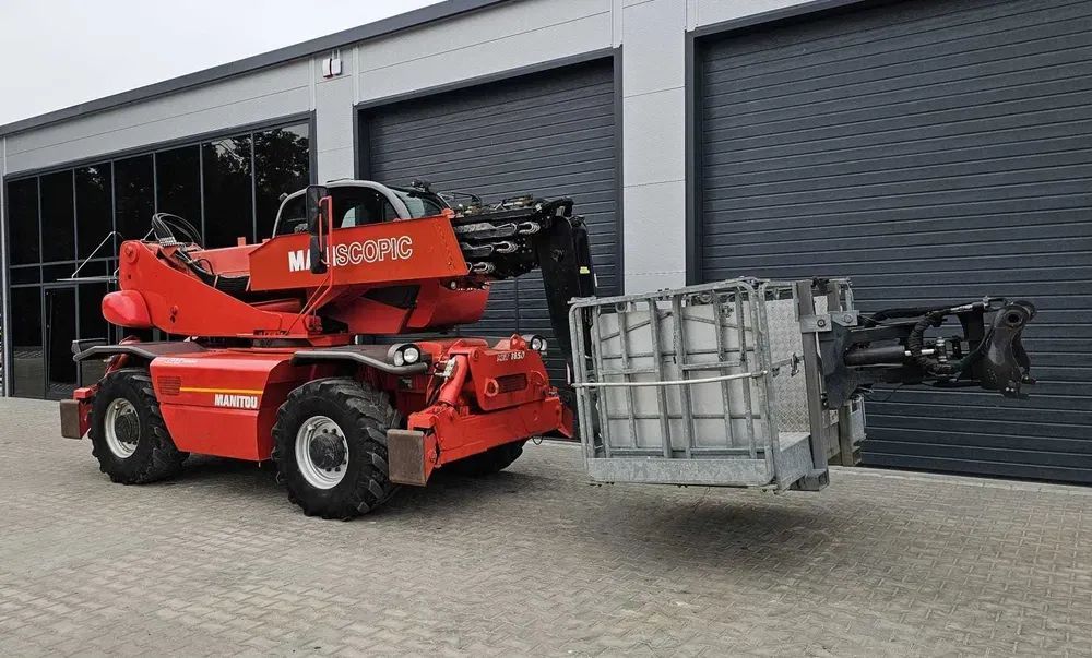 Manitou MRT 1850 Privilege  2011r, 3624h, Oryginał, Ładowarka obrotowa, sterowanie radiowe