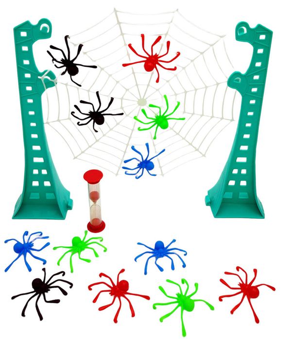 Skaczące Pająki Pchełki Gra Zręcznościowa Rodzinna