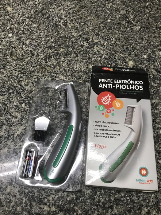 Pente electrónico anti-piolhos