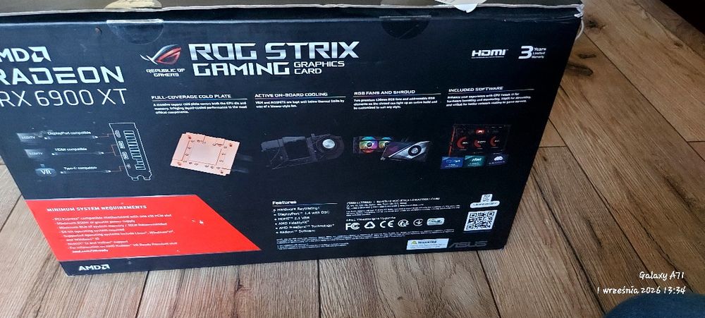 ASUS ROG Strix LC Radeon RX 6900 XT OC Edition 16GB GDDR6,
