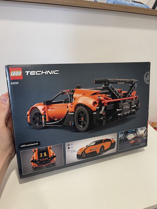 Lego 42222, Bugatti Chiron, Pur Sport, 771 деталі