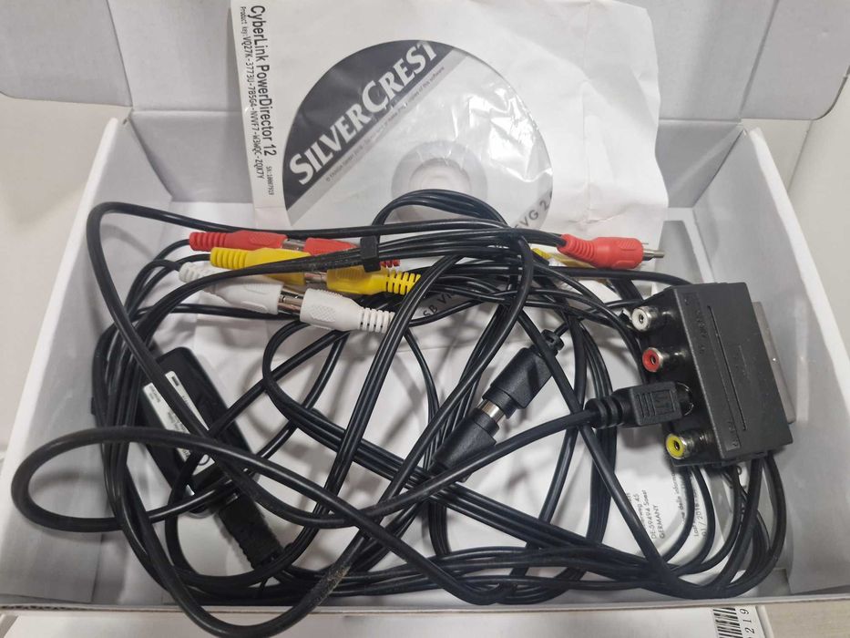 Digitalizador de Vídeo USB SilverCrest (Ideal para passar VHS para PC)