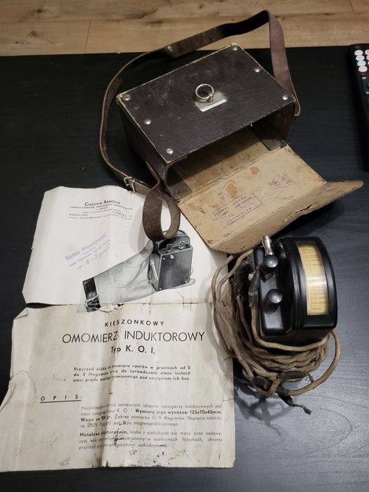 Omomierz induktorowy- kieszonkowy