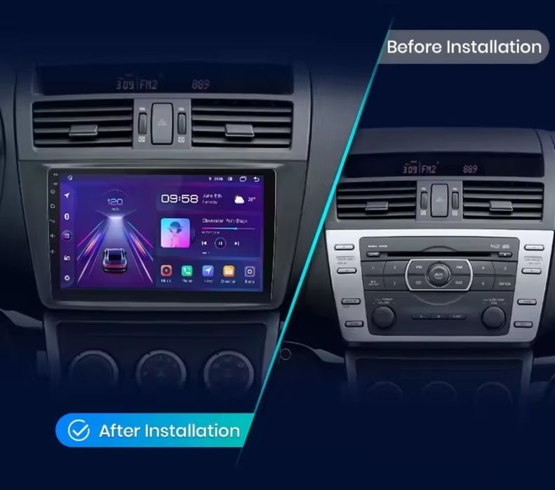 Radio Android Nawigacja Mazda 6 (GH)