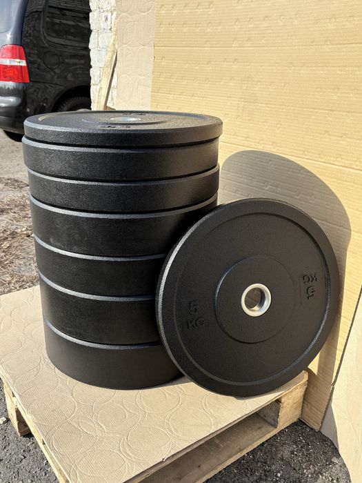 Набор гантель 1-10 кг в резине (шестигранные гексагональные)