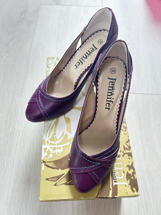 Buty na obcasie półbuty Jennifer rozm 36