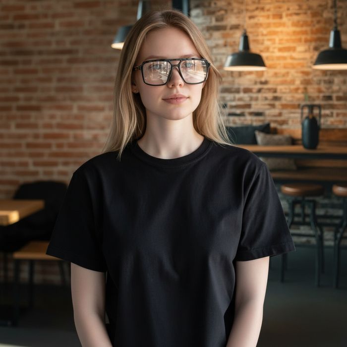 Okulary Zerówki Oprawki Do Komputera Blue Light Maska Unisex Czarne