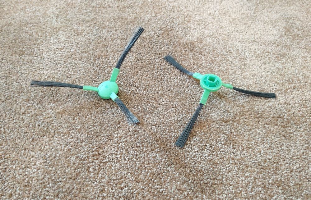 Escovas laterais de aspirador robô