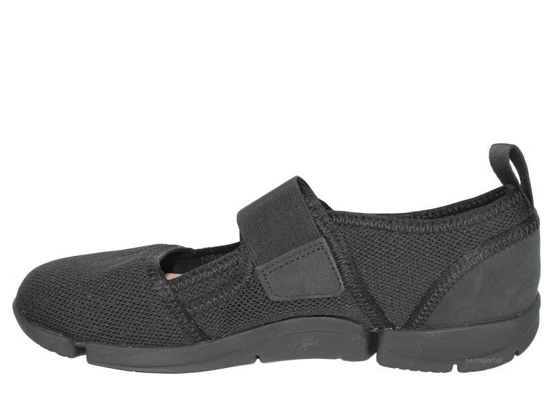 Clarks Baleriny damskie - Tri Amelia Trigenic - r 36 - Czarne, Mesh