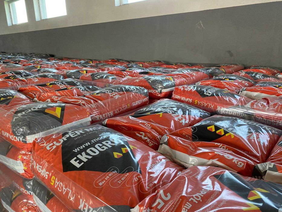 Groszek Plus Super Mocny workowany 25kg Dostawa Węgiel
