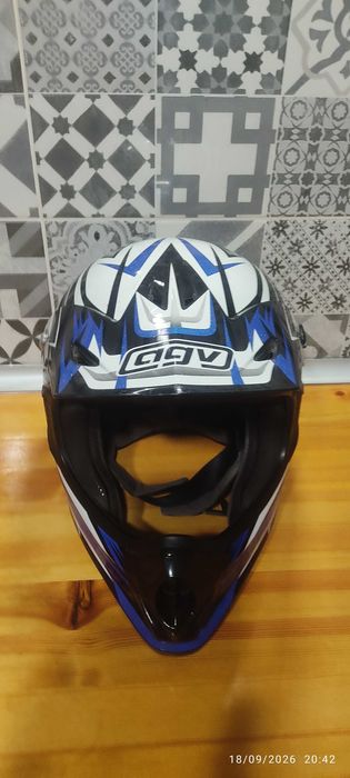 Capacete motocross agv
