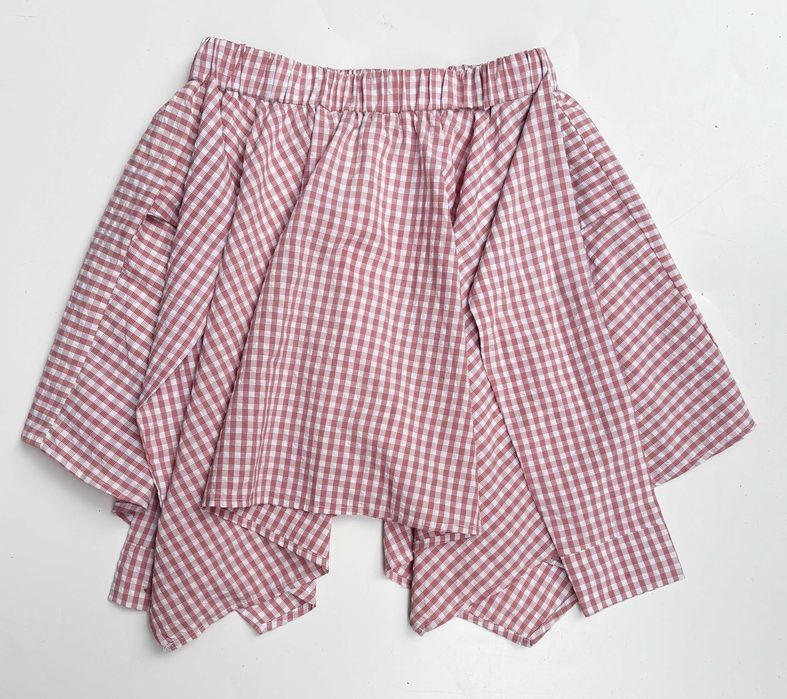 Spódniczka Spodenki MyStyle L 40 Kratka Różowe Białe