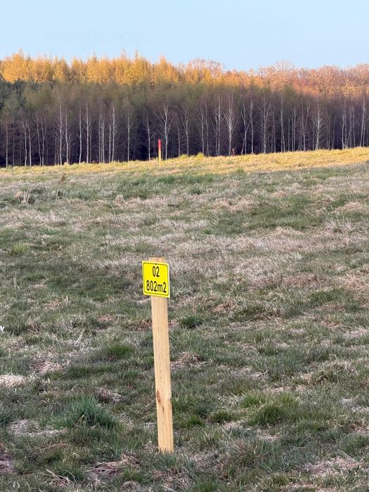 Działka budowlana 500 m2 Rumsko dostęp do drogi, gwarancja wodociagu