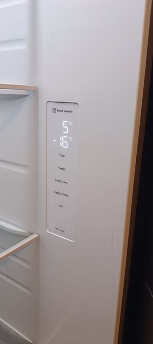 Lodówka  Lg S&S INOX, pełen no Frost, używana 4 lata, nowy kompresor z  gwarancją