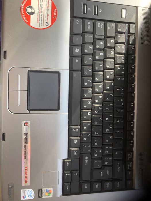 Ноутбук Toshiba Tecra A8 (Core2 Duo T5500 (1,66Ghz)/512Mb/80Gb/DVD)
