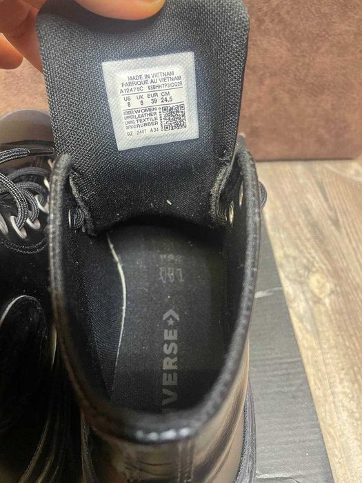 Жіночі кросівки Converse Chuck Taylor All Star чорного кольору A12475C