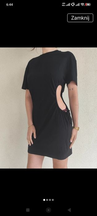Sukienka ( M ) Bershka z otworami