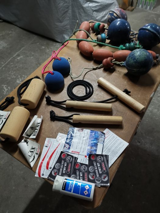 Vendo pegas para OCR, Escalada + extras, NOVAS