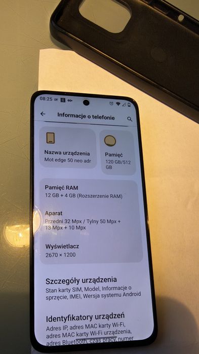 Motorola edge 50 neo 12/512