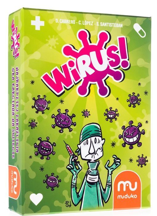 Gra Wirus Muduko Pap Nowa Nieużywana