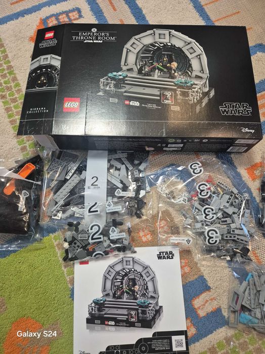 Lego Star Wars pojedynek w sali tronowej