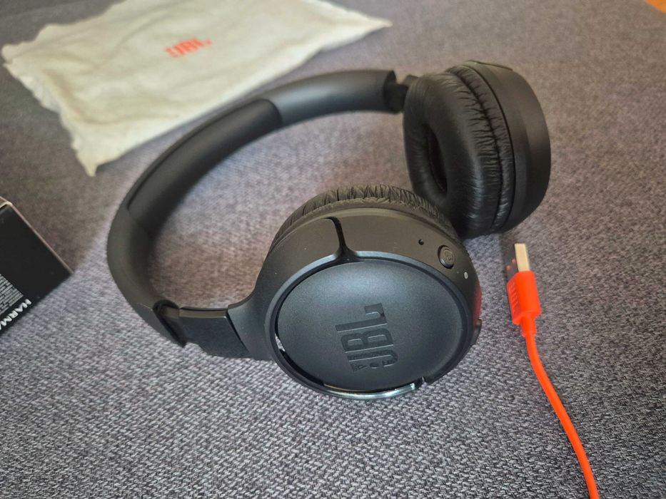 Słuchawki nauszne JBL Tune 520BT czarne
