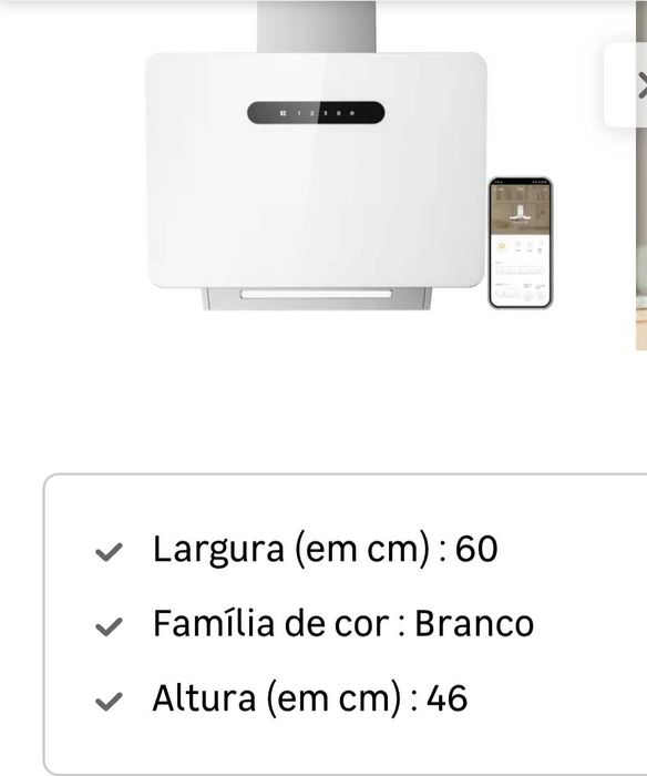 Exaustor novo, ainda na caixa