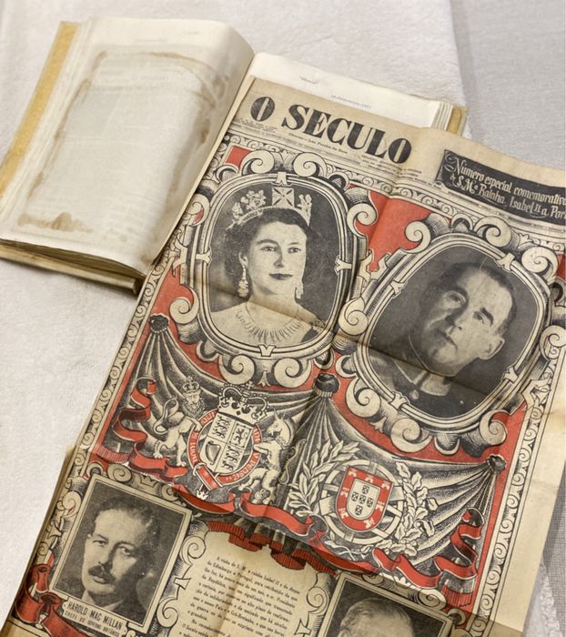 Documento Inédito | visita Rainha Isabel II a Portugal 1957