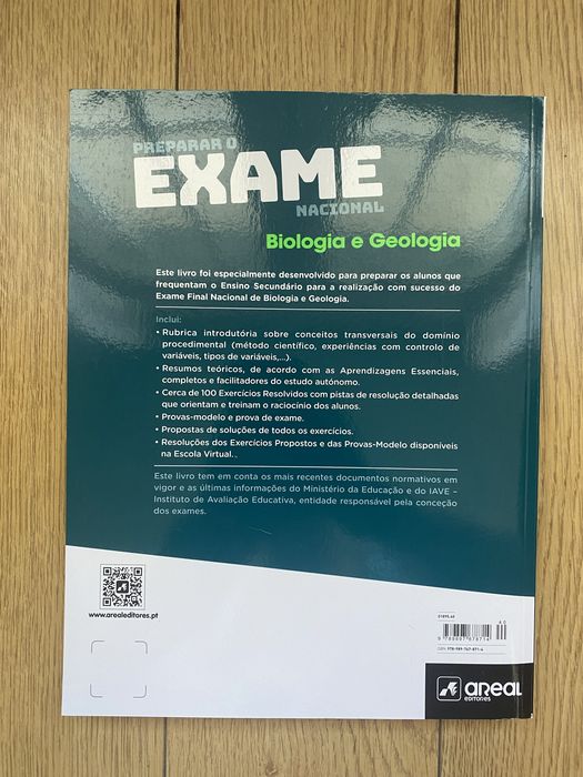 Livro de preparação para o exame nacional de biologia(11 ºano) 2023
