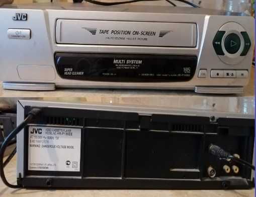 Видеокассетный проигрыватель JVC (HR-P185EE). DVD - проигрыватель TCL