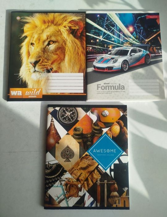 Зошити шкільні 96 арк.  Тетради школьные 96 листов