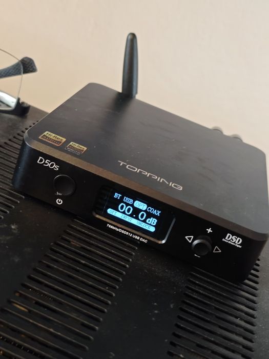 DAC topping d50s czarny