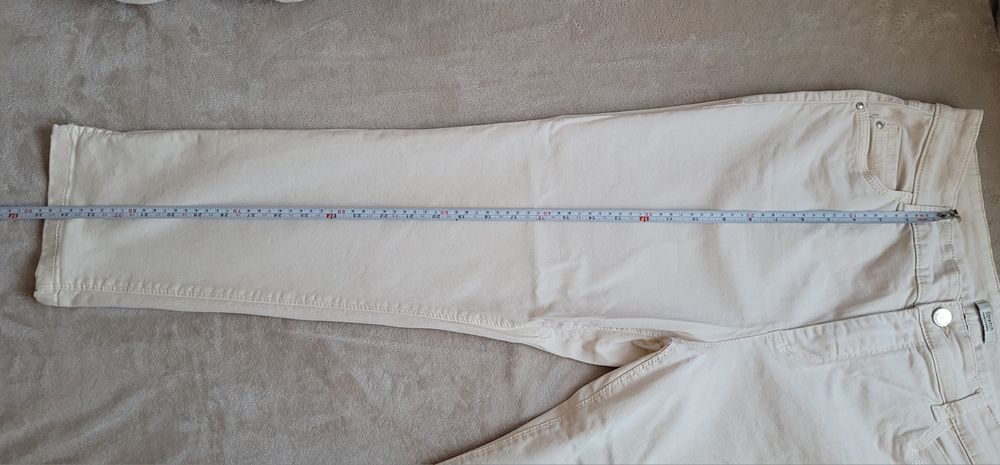 C&A Jessica Samira Stretch beżowe spodnie damskie 42 XL