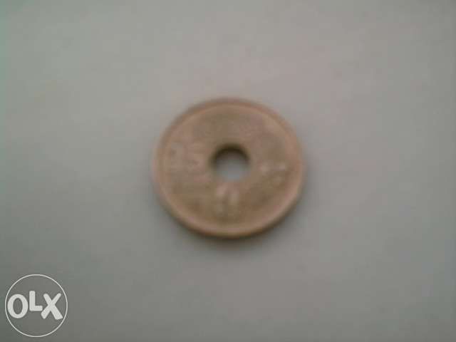 Moeda 25 Pesetas ano 2000
