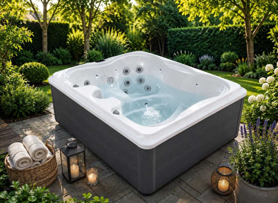 Wanna spa Jacuzzi Home, 19 dysz, 4 osobowa, dotykowy ekran