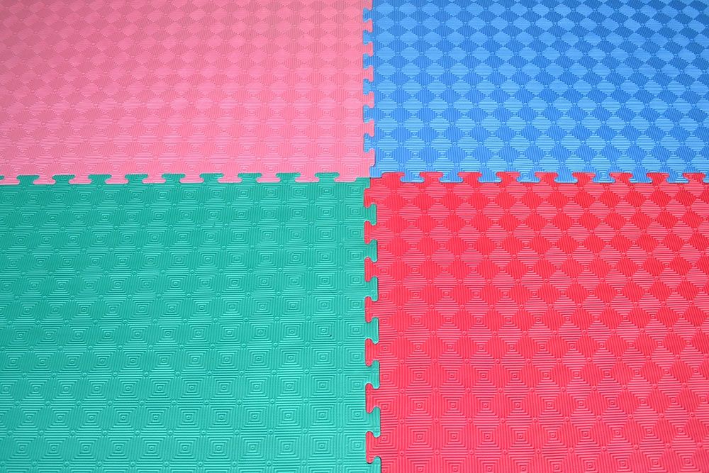 Детские маты-пазлы ЭВА Модульный мягкий пол в детскую игровую комнату!