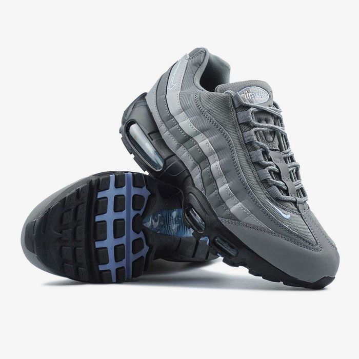 Кросівки Nike Air Max 95 OG Cool Grey сірі, аірмакси чоловічі (40-45)