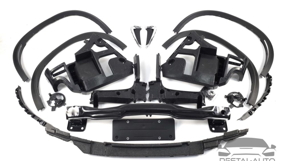 Обвес BMW X5 F15 X5M F85 бампер пороги ноздри жабры бмв х5ф15 м